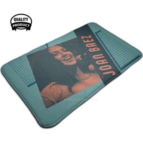Joan Baez 3 Sizes Home Rug Room Carpet Joan Baez Live Bob Dylan Folk Music Legend Concert Bob Vintage Nostalgic Young