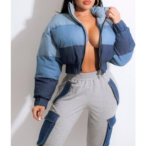 EACHIN Womens Denim Jackets