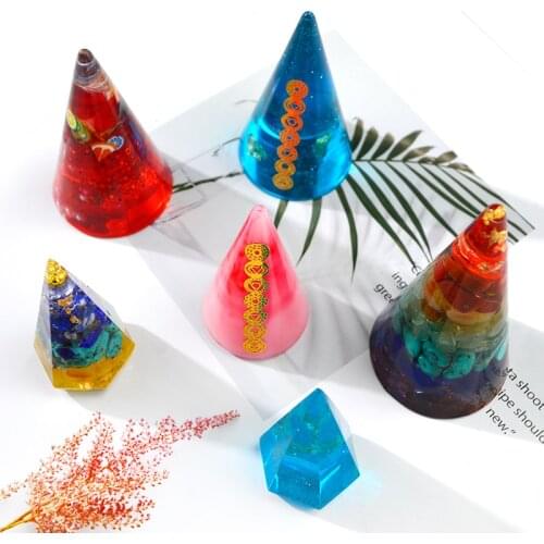 Ring Holders Molds Silicone Crafts Set Water Drop Cone Moldes De Silicona Para Reposteri For Ornaments Simple Jewelry Display