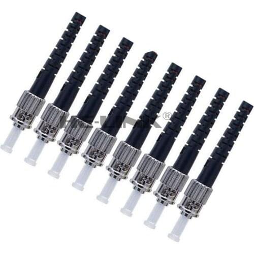 LODFIBER 50M ST-ST Outdoor Armored 10G OM3 MM 8 Strands Fiber Optic Cable Patch Cord