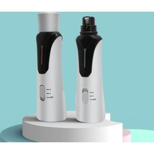 Dog Nail Grinder And Clippers 2-Speed Rechargeable Electric Pet Nail Trimmer Painless Paws Grooming Tool For Cats Dogs
