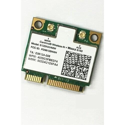 Wholesale New for Intel Advanced-N 6150 612BNX HMW Half Mini PCI-e WLAN Card for Lenovo T510 T510i G550 G560 G570 Y470