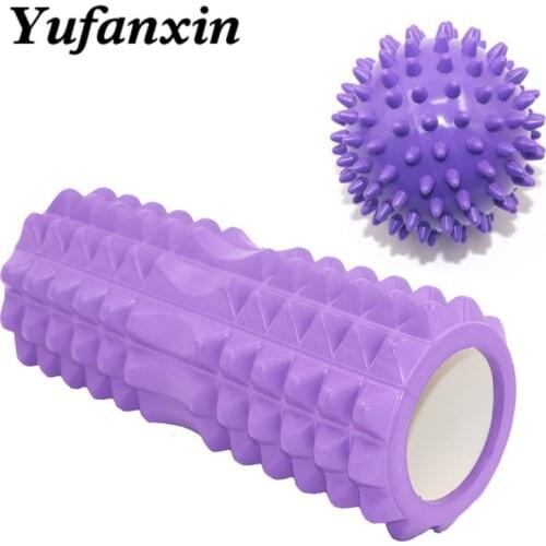 High-density Foam Roller column EVA Yoga Exercises Muscle Massage Roller for Gym Pilates Yoga Fitness Tool Gym Sport Equipment