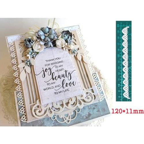 Hollow Circle Lace Mountain Metal Cutting Dies For Stamps Scrapbooking Stencils DIY Paper Album Cards Decor Embossing 2020 New