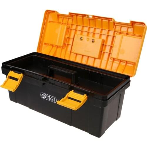 2019 New PortablePortable Large Household Maintenance Electrician Tool Box Multifunctional Hardware Auto Car Repair Toolbox DIY