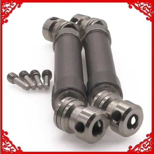 2 pcs/set alloy center CVD drive shaft for rc hobby model car 1:10 HPI Venture FJ Cruiser crawler upgraded parts