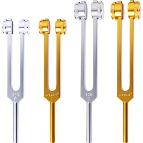 Tuning Fork Medical Hearing Check Standard Tone Piano Violin Musical Instrument Teaching Ear Picking Professional 128/256/512HZ