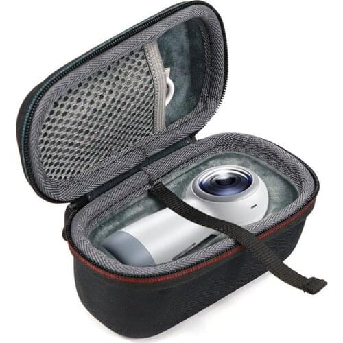 Shock Proof Travel Box Camera Storage Box Portable Hard Case Protective Storage Travel Box for Samsung Gear 360 Camera