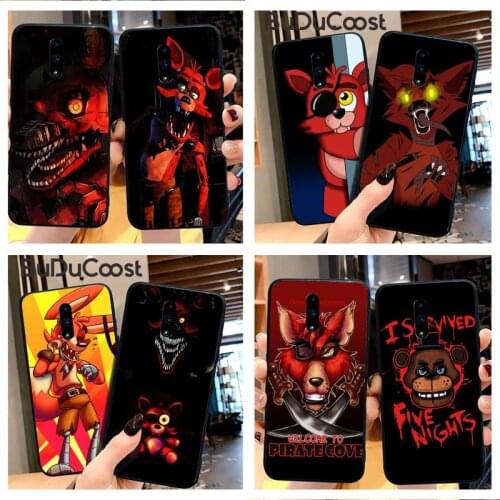 Riccu Cartoon Fox Fnaf Plush Foxy Phone Case For Redmi Note 8 8A 7 6 6A 5 5A 4 4X 4A Go Pro Plus Prime