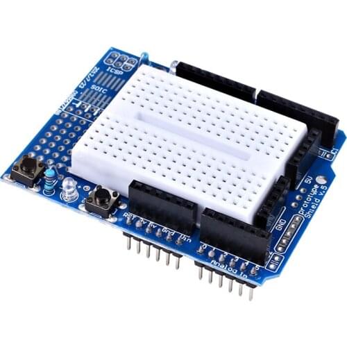1set/lot UNO ProtoShield prototype expansion board with SYB-170 mini breadboard based For ARDUINO UNO ProtoShield
