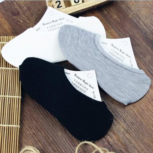 1 Pair Non-slip Anti-off Mens Socks Classical Cotton Casual Summer Autumn Style 3 Color Casual Breathable Sock Free Shipping