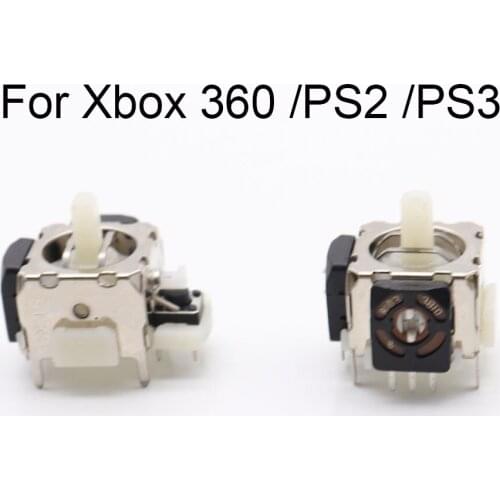 2Pcs/pack Gamepad Replacement 3D Analog Joystick Module Repair Parts Accessories for Xbox 360 Wireless Gaming Controller