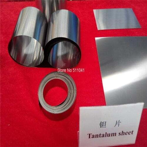 99.95% purity Tantalum plate tantalum sheet 2mm*250mm*250mm,free shipping