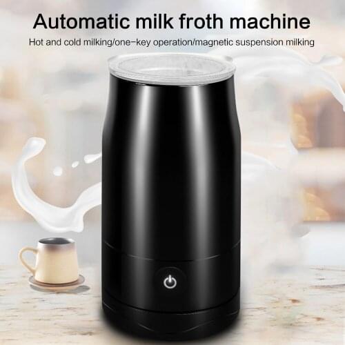 Automatic Milk Frother Coffee Foamer Container Soft Foam Cappuccino Maker Electric Coffee Frother Milk Foamer Maker
