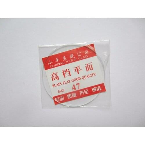 New flat glass watch crystal diameter diameter 47 mm Thick 1.0mm