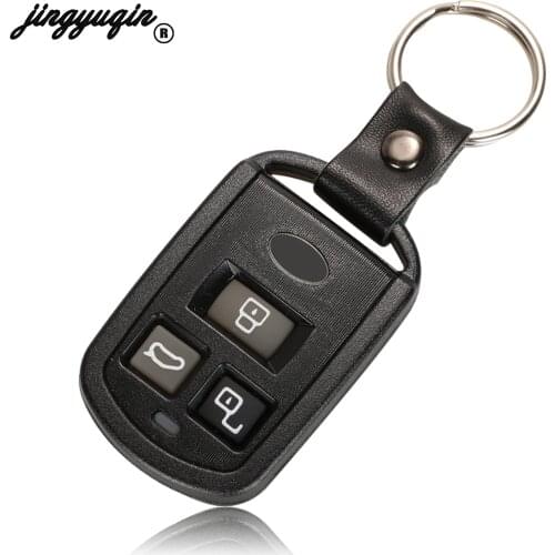 Jingyuqin Remote Car Key Case For Hyundai Accent Elantra Sonata XG350 2002 2003 2004 2005 3 Buttons