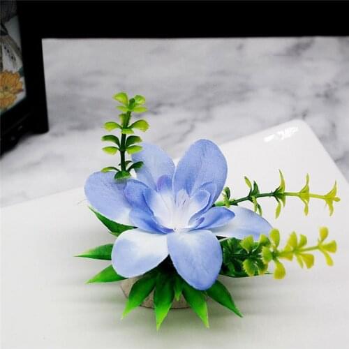 Sushi Decorative flower The restaurant of the hotel decorates cold dishes with creative sushi food simulation grass rice ball