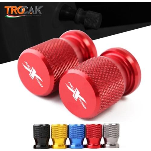 For HONDA NC750X NC 750X 2017 2018 2019 2020 Motorcycle Accessories CNC Wheel Tire Valve stem caps Airtight Covers