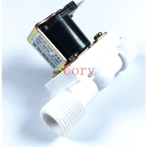 1/2"BSPP 2Way Nylon Plastic Gravity Feed Solar Solenoid Valve Normally Closed Water Air Gas Heater Washer Wash Machine