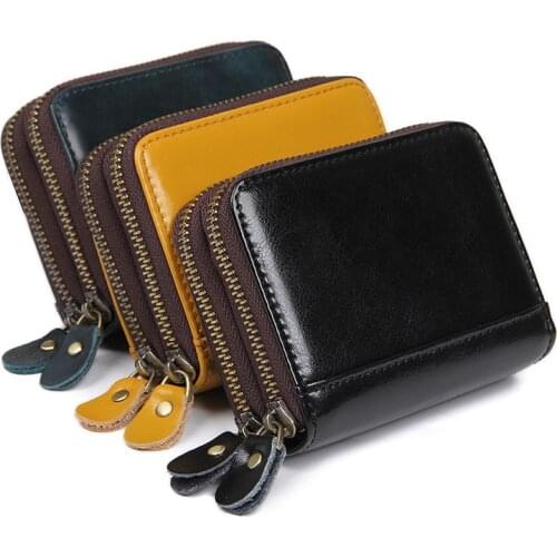 J.M.D Leather Men Wallets Multi-Functional Cowhide Coin Purse Genuine Leather Wallet For Men R-8438