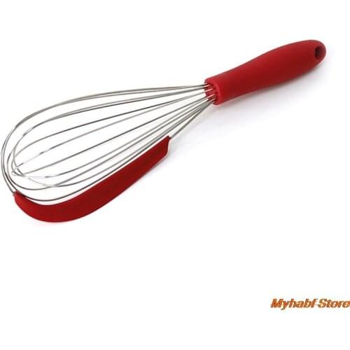 Creative Stainless Steel Whisk Manual Balloon Wire Egg Beater Mixer Kitchen Baking Tool Flour Cream Butter Whisk Mixer Stirrer