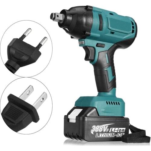 High Power Brushless Electric Wrench Impact Wrench Two-Direction Rocker Switch Brushless Auto Repair Wrench