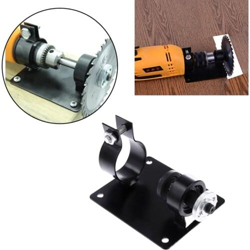 5pcs/set 10mm Electric Drill Cutting Seat Stand Holder Set with 2 Wrenchs and 2 Gaskets for Polishing / Grinding / Cutting