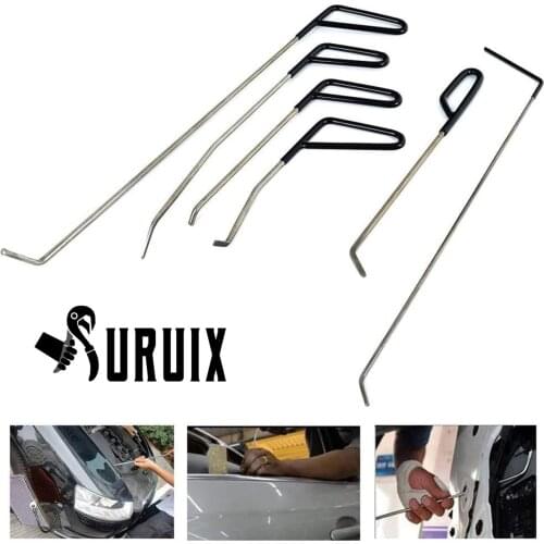 Paintless Dent Repair Kit Professional Auto Repair Tools Rods Auto Body Dent Repair Hail Damage Removal Tools
