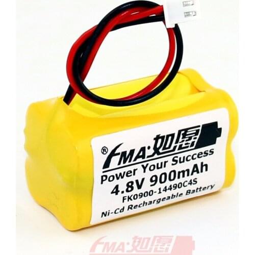 Ni-Cd AA 4.8V 900mAh Battery for Electric Screw Driver Emergency Light Exit Entrance Sign Trimmer Ziver-202 4SX
