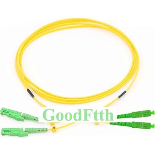 Fiber Patch Cord Jumper SC-E2000 E2000-SC APC SM Duplex GoodFtth 20-50m