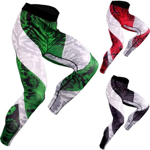 Running Shorts Men Sport Leggings Basketball Compression Pants Men Fitness Tight Trousers Gym Training Sportswear Skinny Legging