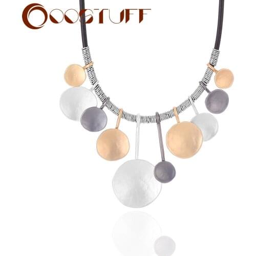 Womens Jewelry Neck Chokers Necklace with Suspension Pendant Geometric 2021 Fashion Body Jewelry Collar Chains Goth Accessories