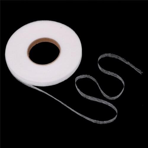 1Roll 64m Iron on Hemming Web Tape Sewing Fabric Fusing Tape Adhesive Garment Accessories