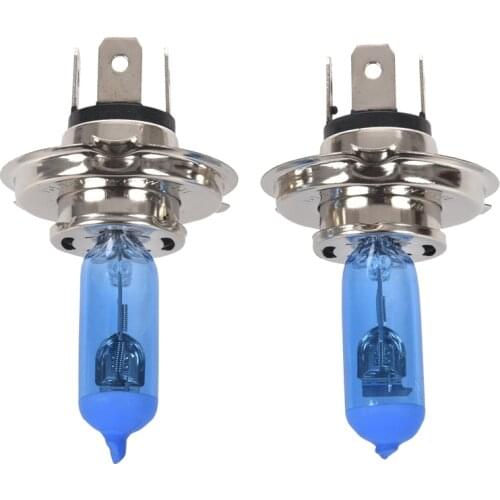 2pcs H4 100W 6000K WHITE CAR XENON HID HALOGEN HEADLIGHT BULBS LIGHT LAMP