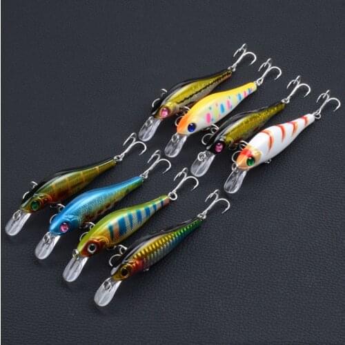 Anti-corrosion Bionic High Quality Fishing Lure Hard Bait Artificial Sinking Minnow 11.7g/95mm Freshwater Plastic Fishing Bait