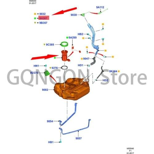 CAR gasoline pump assembly For dMo nd eoF oc us Fuel pump Engine high pressure fuel pump Electric gasoline pump assembly