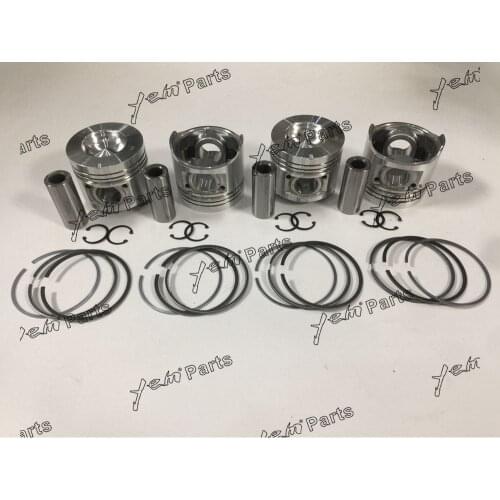Free Shipping 2Z Piston Kit Assembly For Toyota Engine
