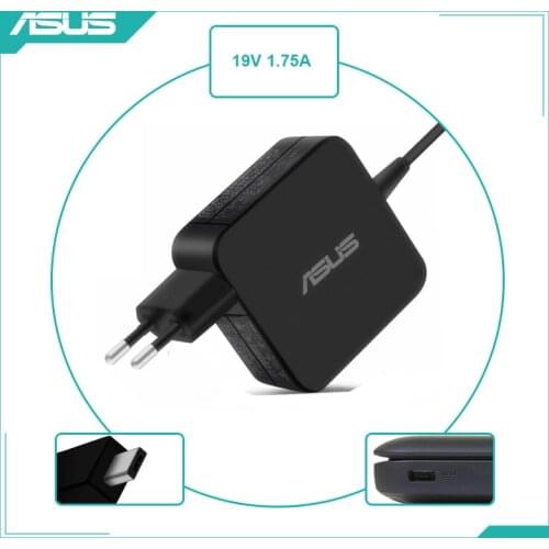 For Asus Notebook 19V 1.75A 33W Micro-USB AC Power Charger For ASUS Eeebook X205 X205T X205TA E202 E202SA E205SA Laptop Charger
