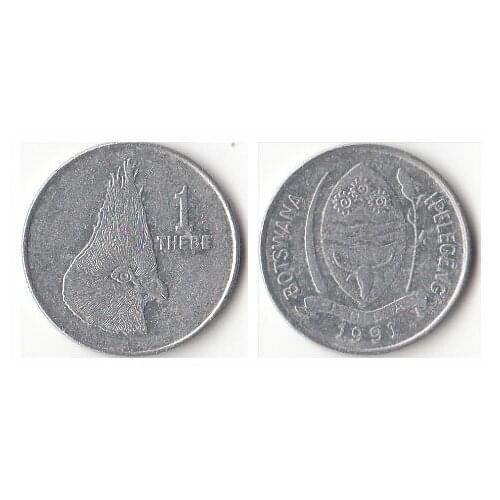 Botswana 1 thebe Coins Africa Original Coin Collectible Edition Real Rare Commemorative
