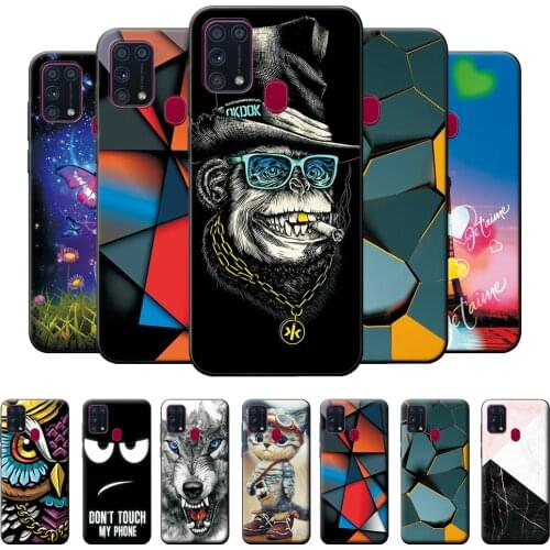 For Samsung Galaxy M31 Case Cover M315 SM-M315F 6.4 Inch Soft Silicone Protective Bumper Case For Samsung Galaxy M31 M 31 Fundas