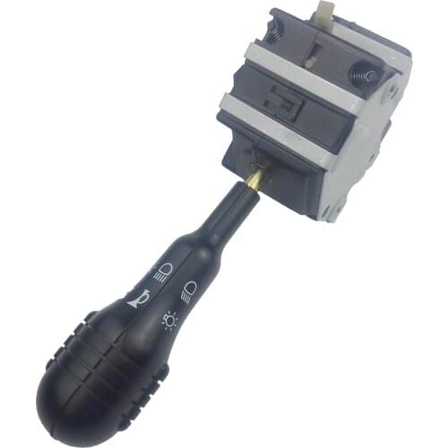 Black Grey Lever Steering Light Flasher Horn Switch for C6 7700822445 7700839681 7701054305 7701046629 251298