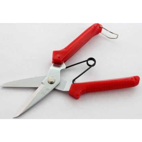 2PCS RED QUALITY KOREA STYLE Scissors 185mm #22836