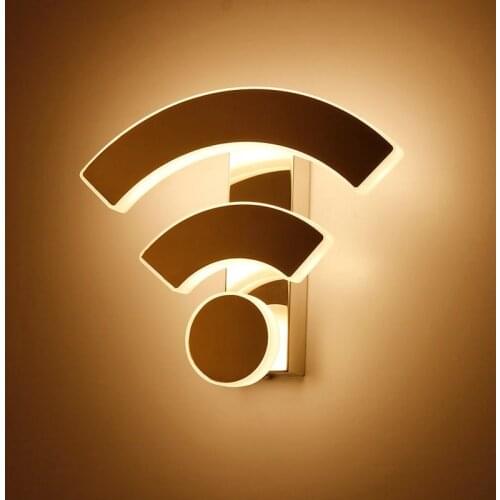 WIFI Wall Lamps Living Room Bedroom Bedside AC96V-260V LED Sconce white Lamp Lighting decoration