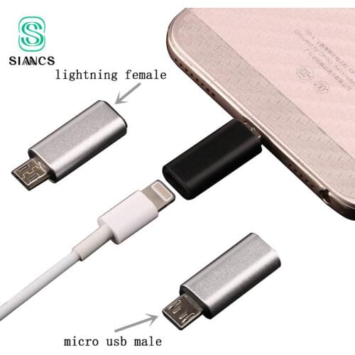 8Pin Female to Micro USB Male Adapter Android Phone Cable Fast Charging Connector for Iphone Cable to Android phone for Samsung