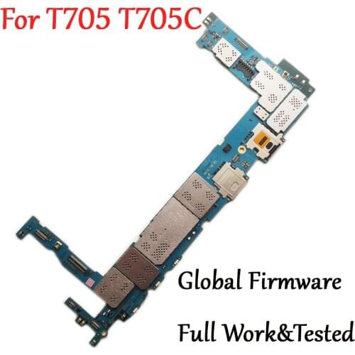 Tested Full Work Unlock Motherboard For Samsung Galaxy Tab S T700 T705 T705C 8.4" Logic Circuit Electronic Panel