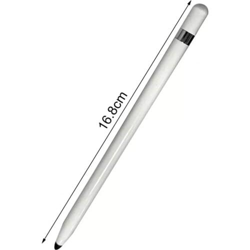 Dual Heads Stylus Portable Tablet Smartphone Pen Universal Replacement Soft Nib Writing Drawing Capacitive Touch Screen Pencil