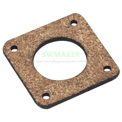 1pcs Reprap Prusa Mendel i3 Creatily TEVO 3D Printer NEMA 17 Stepper Motor Cork Damper Isolator 2mm 3mm thickness