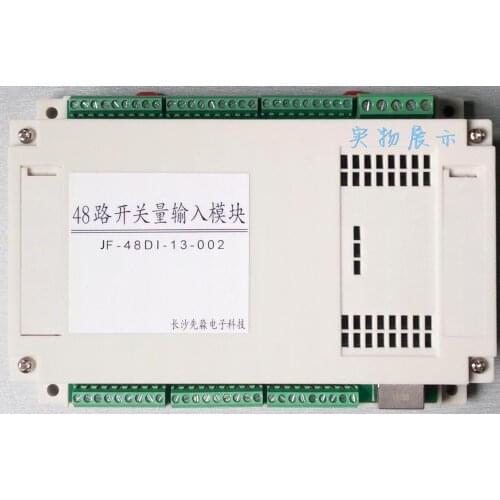 48 way switch quantity acquisition module isolation MODBUS-TCP Ethernet Support / total of Yin Yang