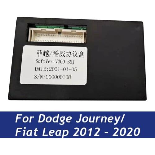 Car Multimedia player canbus decoder for Dodge Journey Fiat Leap 2012-2020