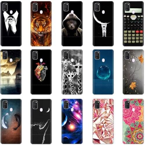 Case for Samsung Galaxy M31 M 31 Soft TPU Cover for Samsung Galaxy M31 SM-M315F/DS M315F Phone Bag Shell Fundas Silicone Case